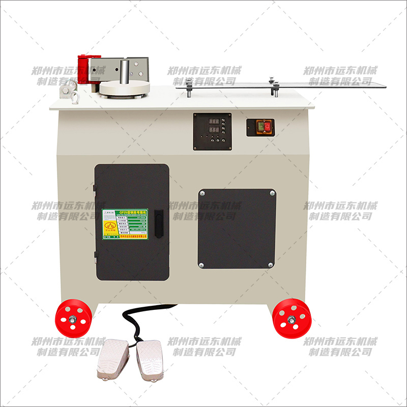 GF25型帶尺桿數(shù)控鋼筋彎箍機(jī)(圖1) GF25型帶尺桿數(shù)控鋼筋彎箍機(jī)(圖1)