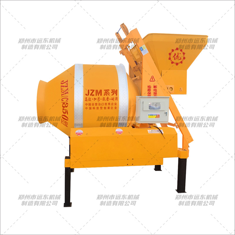 JZM350型全自動爬斗攪拌機(圖1) JZM350型全自動爬斗攪拌機(圖1)