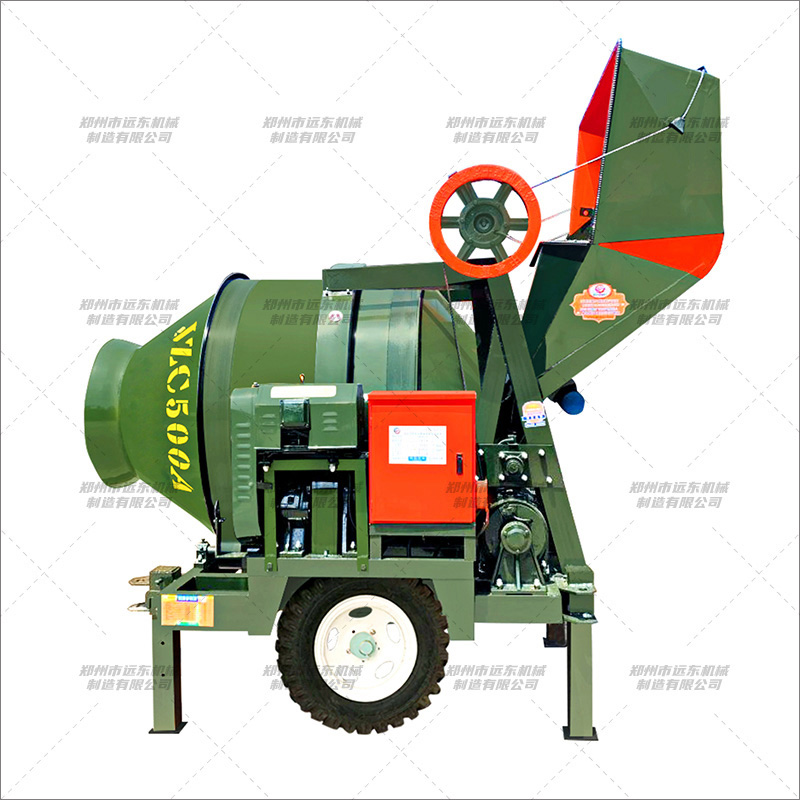 JZC350型中齒圈滾筒攪拌機(jī)(圖3) JZC350型中齒圈滾筒攪拌機(jī)(圖3)