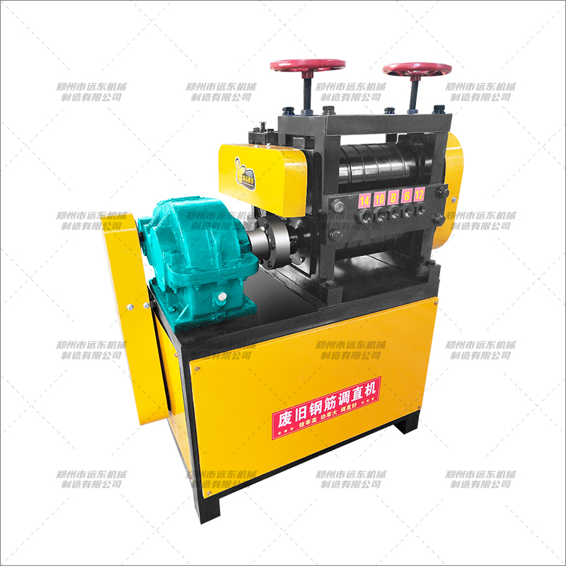 6-14型廢舊鋼筋調(diào)直機(圖3) 6-14型廢舊鋼筋調(diào)直機(圖3)